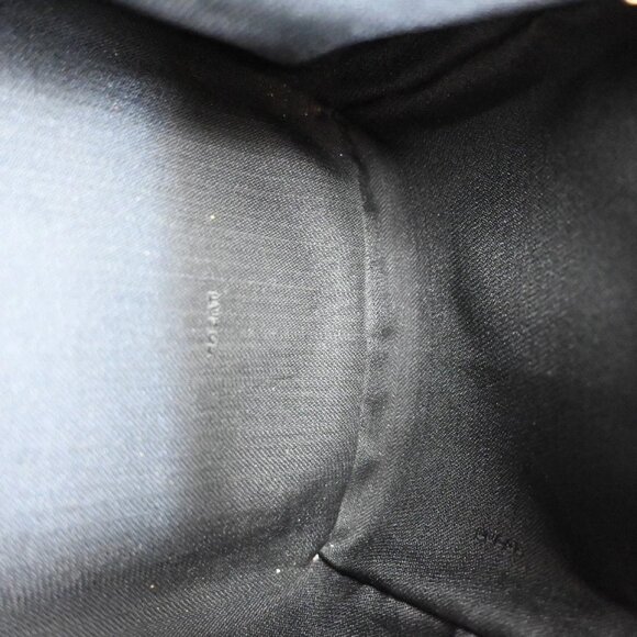 FENDI Logo Pequin Mini Hand Bag PVC Leather Brown GHW Made in Italy 34RF807 - Picture 11 of 14